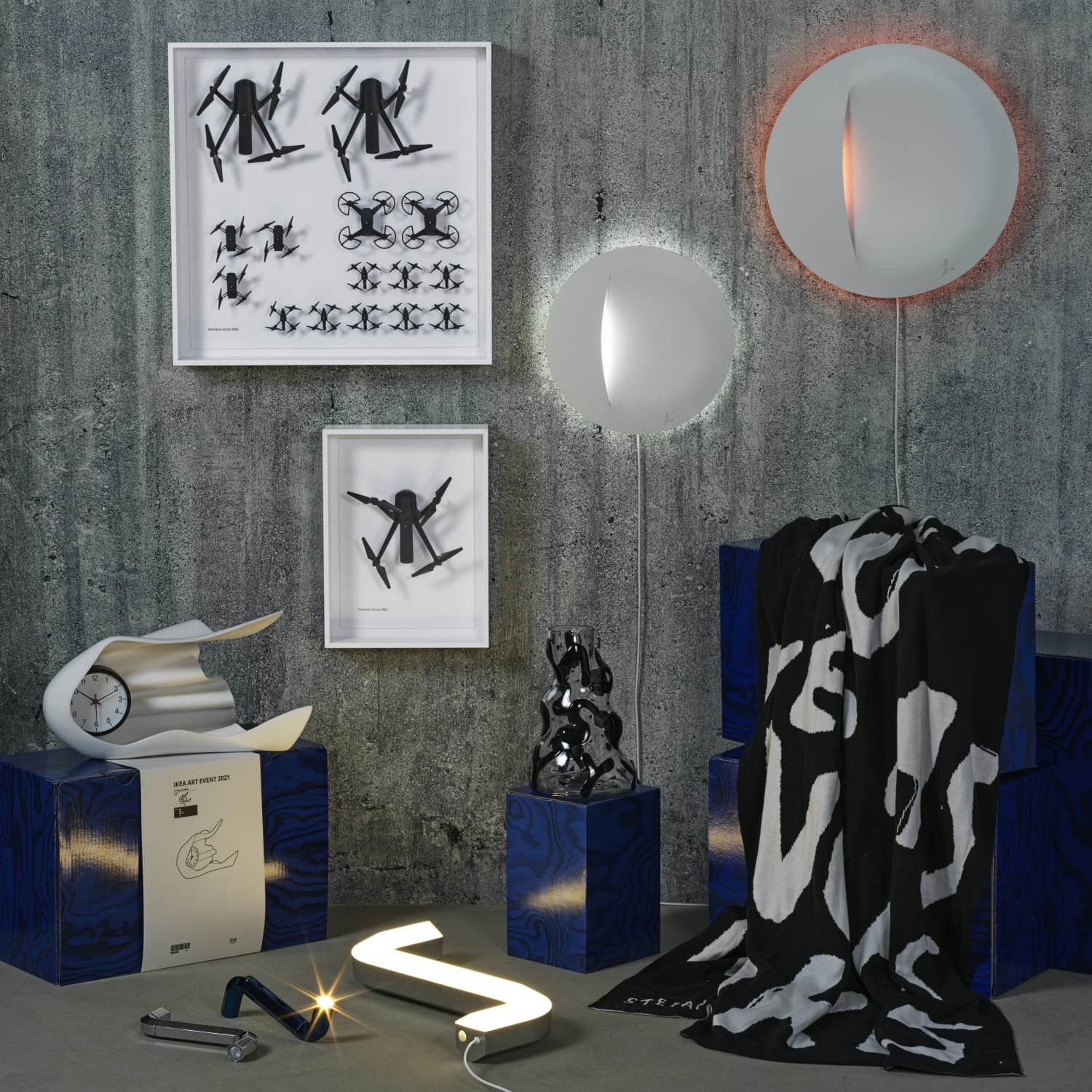 Ikea art event sales light